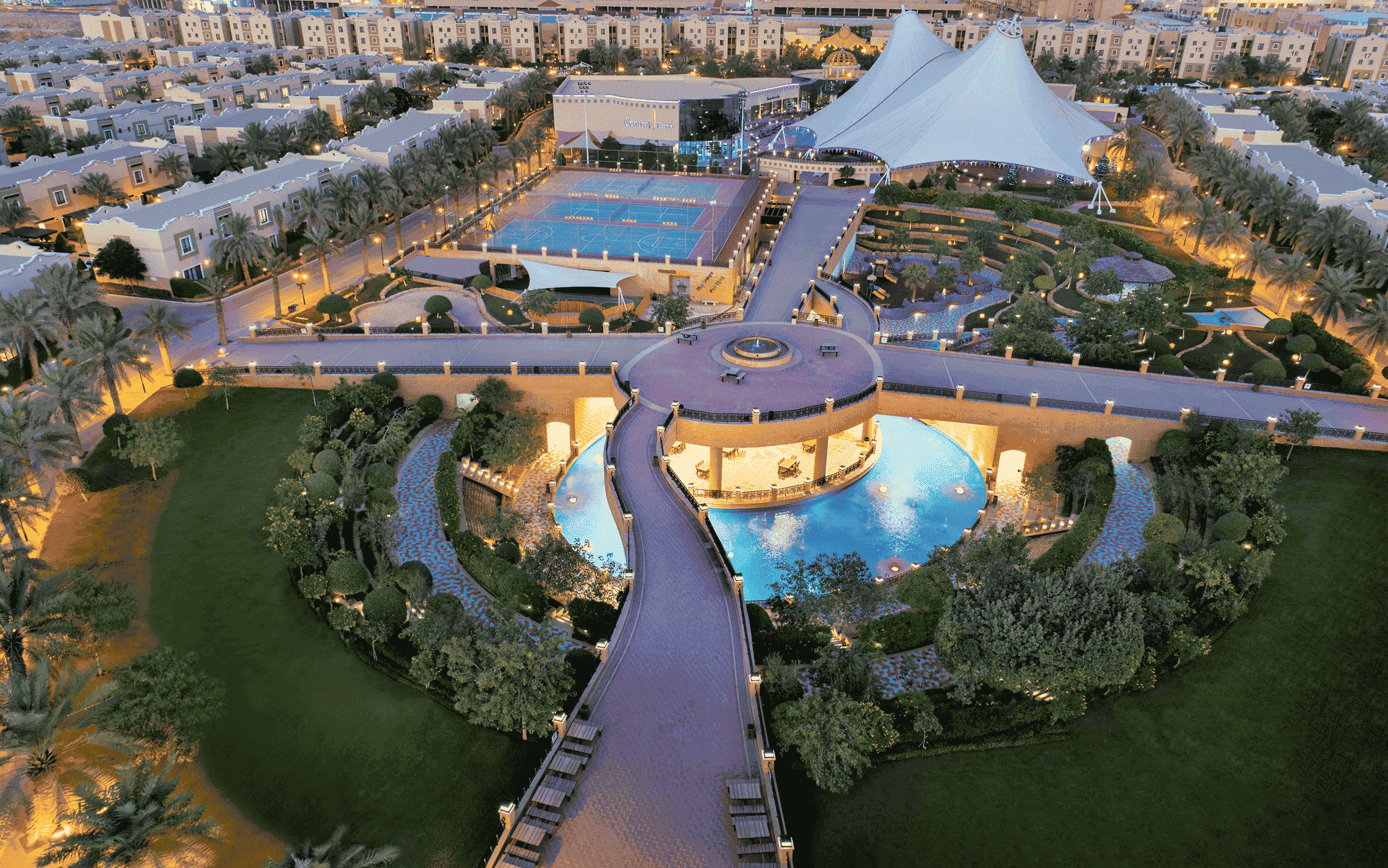 2-Bedroom Apartment at Al Nakhla Residential Resort in Qurtubah, Riyadh