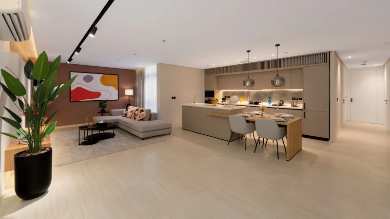 Master Bedroom Suite & Twin Bedroom at Array Suites, Riyadh