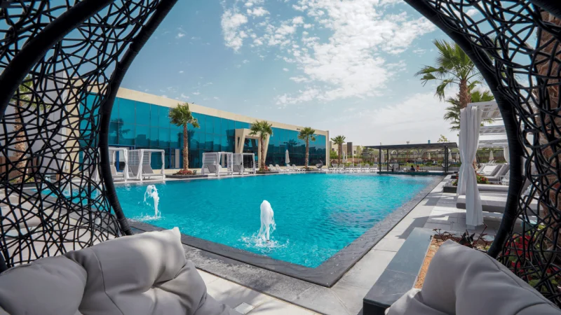 Residential compound exterior at Vives Compound, Al Janadriyah, Riyadh